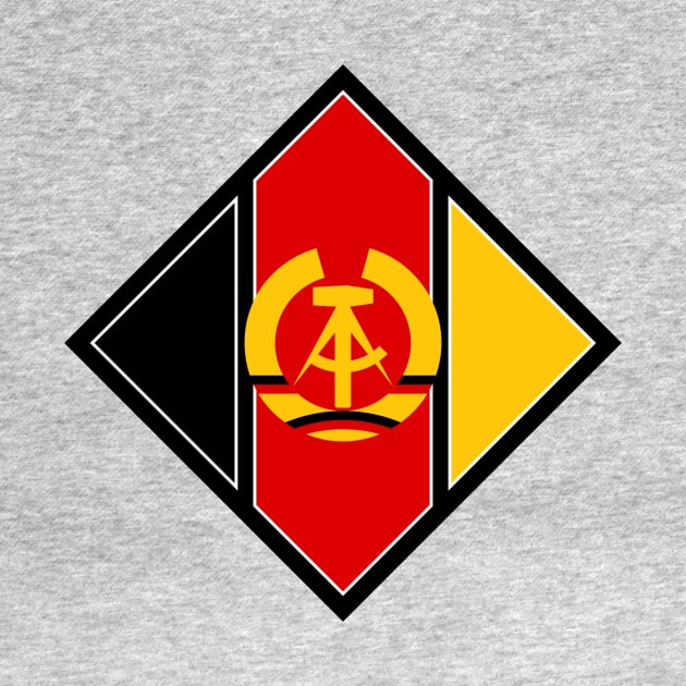 East Germany Air Force Roundel by Yesteeyear